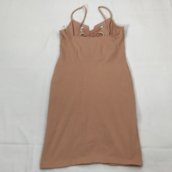 Nude color Forever 21 Small Bodycon Dress - Picture 3 of 8